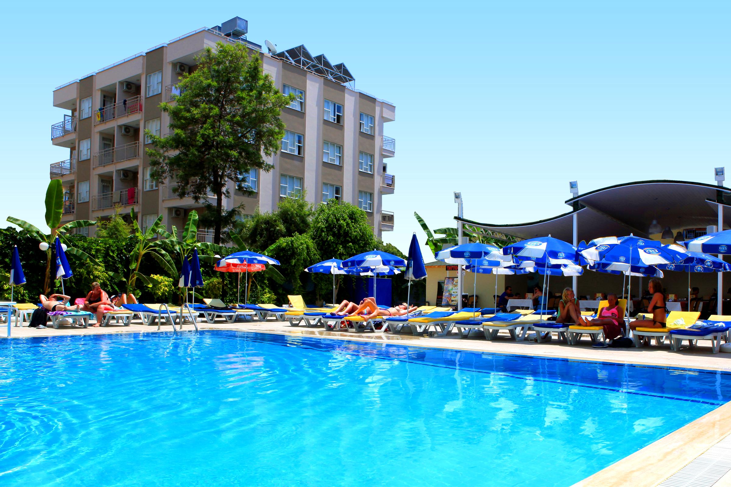เพอร์เล อพาร์ท โฮเทล Hotel อลันยา ภายนอก รูปภาพ